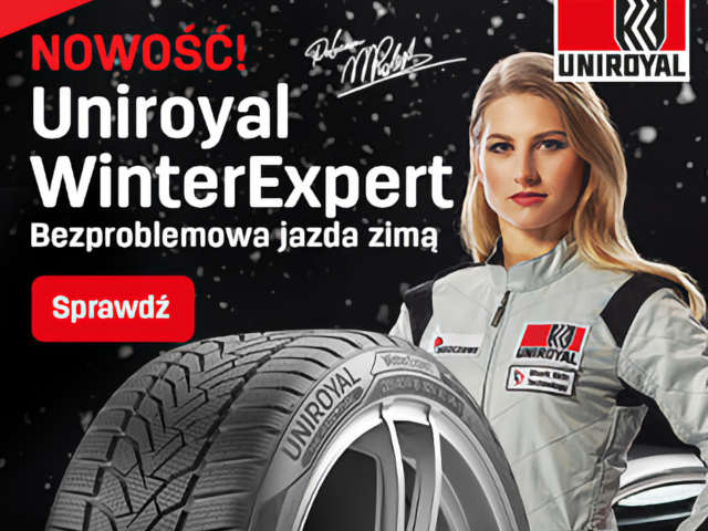 Marka opon Uniroyal model Winter Expert - nowość na sezon zima 2021/2022